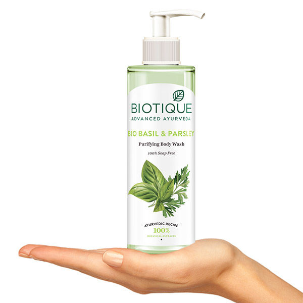 Biotique Bio Basil & Parsley Purifying Body Wash (200 ml)