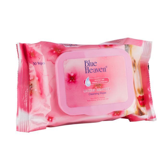 Blue Heaven Makeup Remover & Cleansing Wipes(30 Wipes)