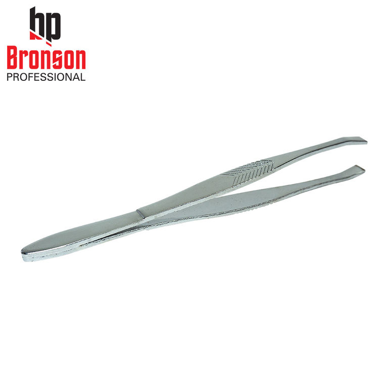 Bronson Professional Tweezer Plucker with Square tip
