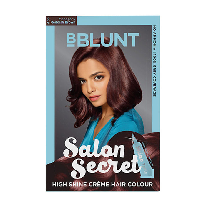Bblunt Salon Secret High Shine Creme Hair Colour Mahogany Reddish