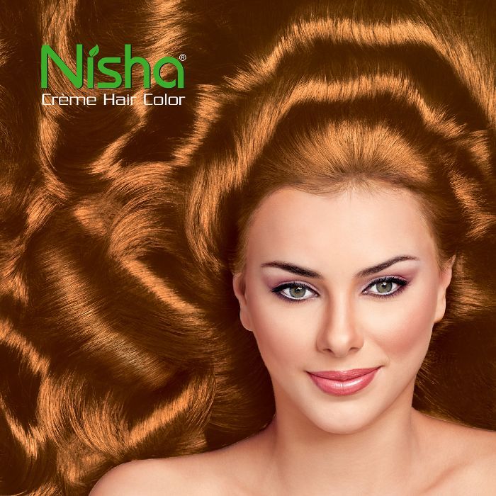 Nisha Creme Permanent Hair Color With Sunflower Avocado Oil