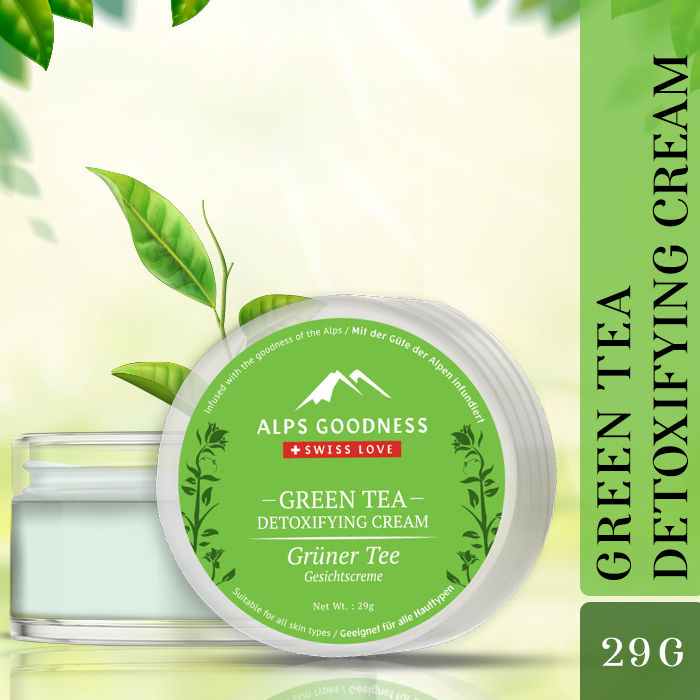 Buy Alps Goodness Face Cream Green Tea (29 g) online at