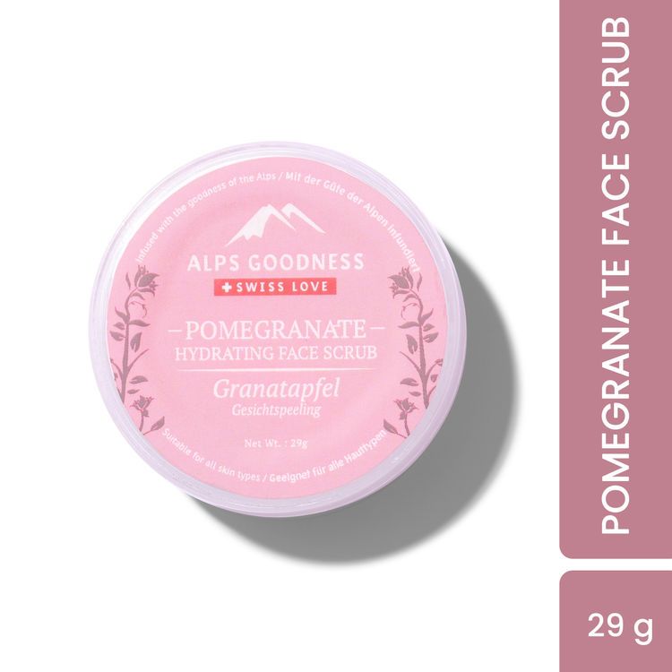 Buy Alps Goodness&nbsp;Hydrating&nbsp;Face Scrub - Pomegranate (29 gm)