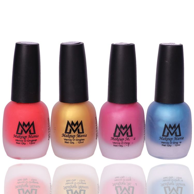 Buy Makeup Mania Premium Nail Polish Set, Velvet Matte Nail Paint Combo