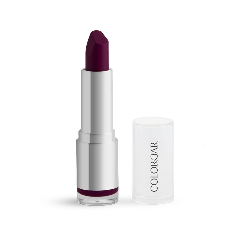magenta lipstick