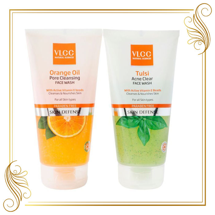 vlcc tulsi face wash