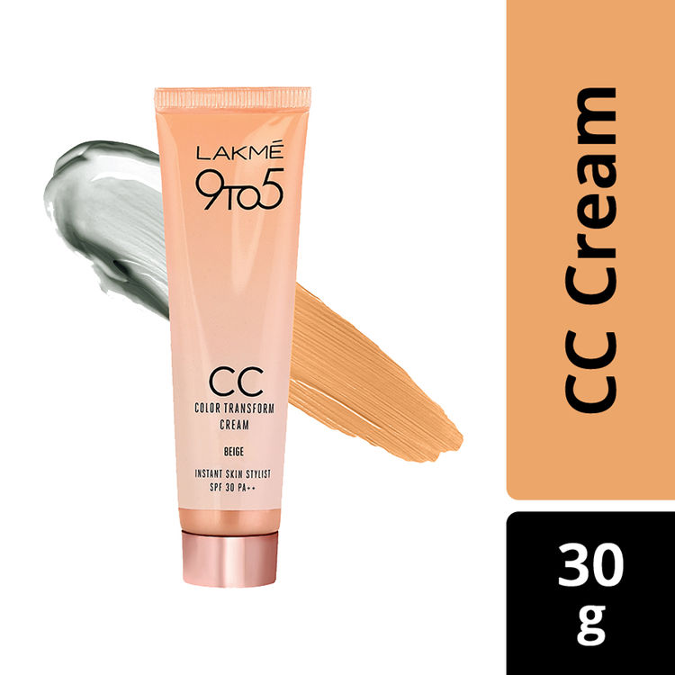 lakme cc cream 01 beige