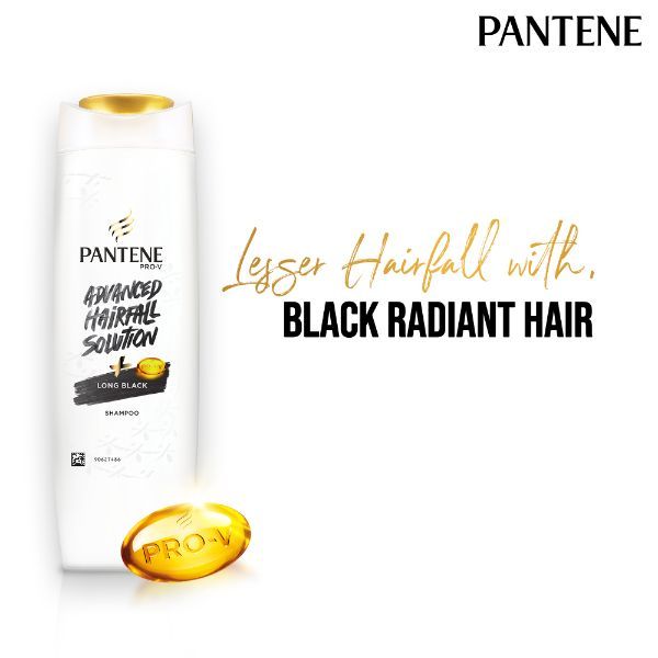 Pantene Advanced Hair Fall Solution Long Black Shampoo 75 Ml