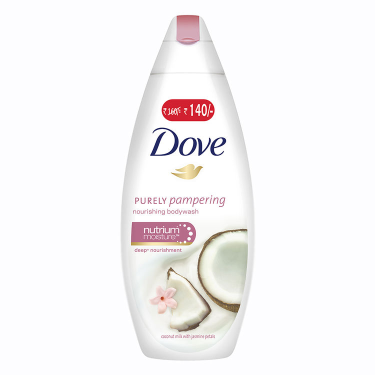 Buy Dove Coconut Milk and Jas Petals Body Wash (190 ml) online at