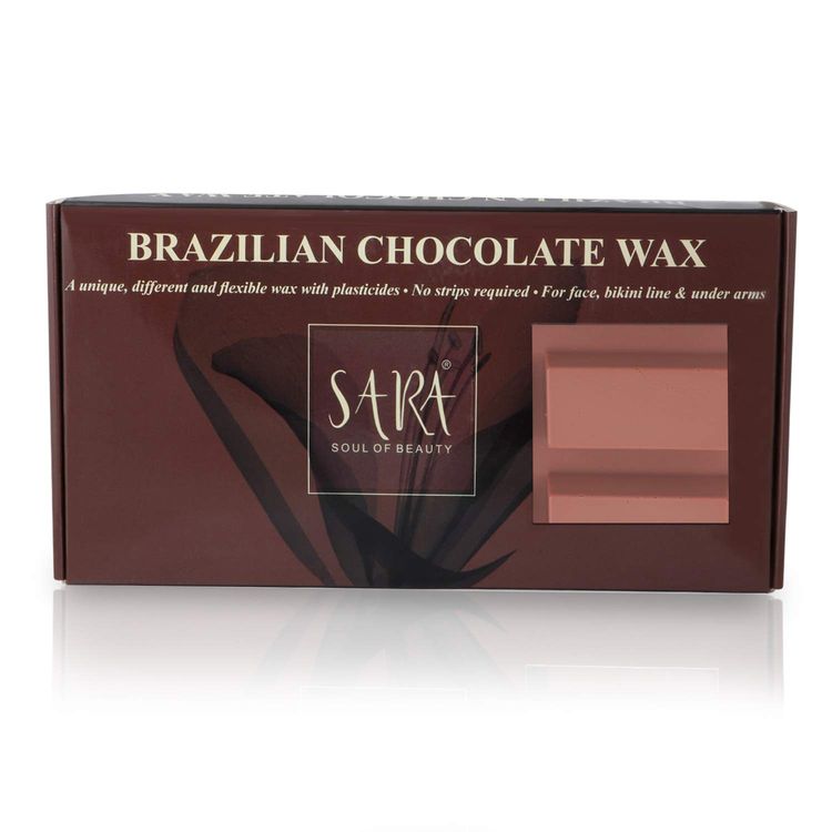 Sara Brazilian Dark Chocolate Body Wax With Organic Cocoa Professional Body Face Arm Legs Hair Removal Wax For All Skin Type 500 G You can also select a wax kit that includes a warmer for the wax, similar to how it is done in the salon.