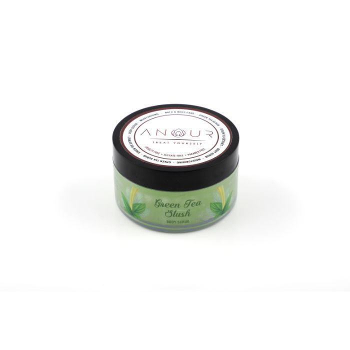 Buy Anour Green Tea Slush Body Scrub 100 G Online Purplle