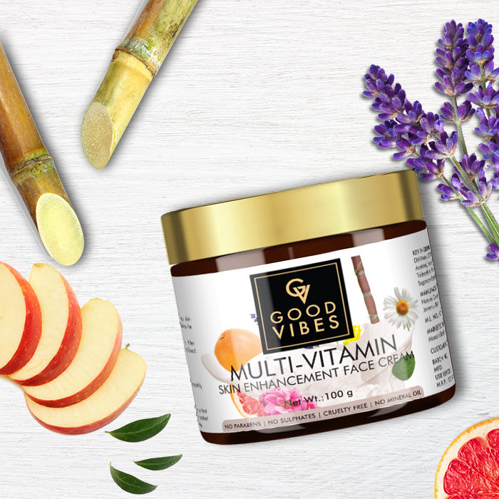 Buy Good Vibes Skin Enhancement Face Cream Multi Vitamin (100 g