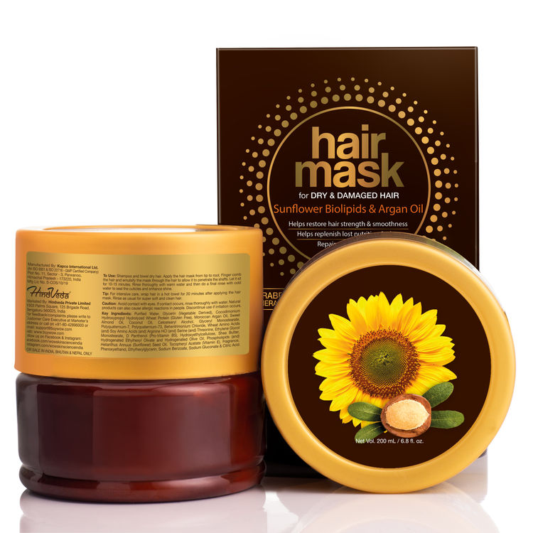 Wow Skin Science Hair Mask For Dry And Damaged Hair 200 Ml