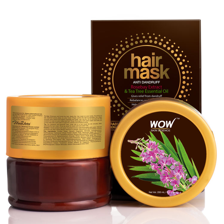 WOW Skin Science Anti Dandruff Hair Mask (200 ml)