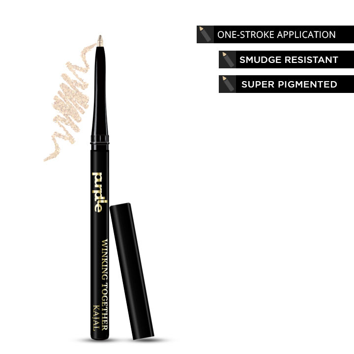 Buy Purplle Kajal Winking Together Pearly 0 25 G Online At Purplle Com Stay quirky kajal, black, badass 1. purplle kajal winking together pearly 0 25 g