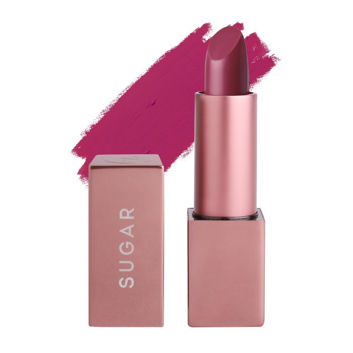 Buy SUGAR Cosmetics Mettle Matte Lipstick 08 Graces (Warm Fuchsia