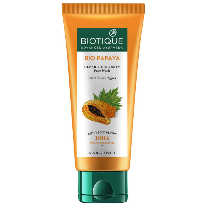papaya scrub face wash