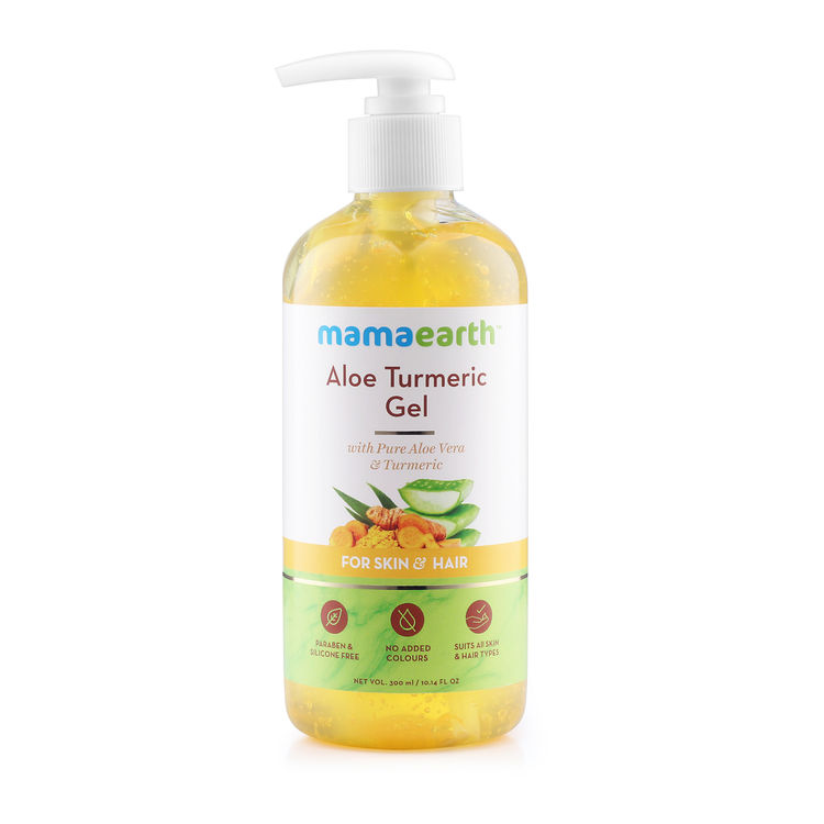 Mamaearth Aloe Vera Gel From 100 Pure Aloe Vera Plant For Face, Skin