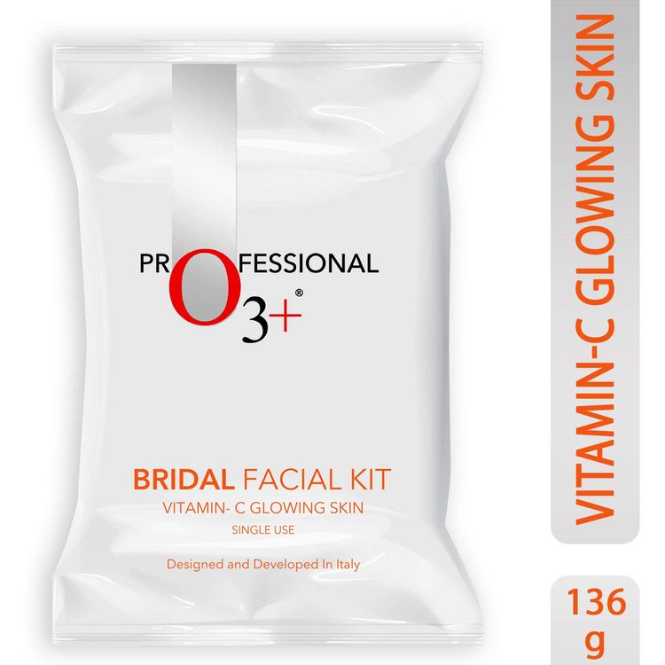 O3+ Bridal Facial Kit Vitamin C Glowing Skin for Bright & Radiant Complexion Suitable for All