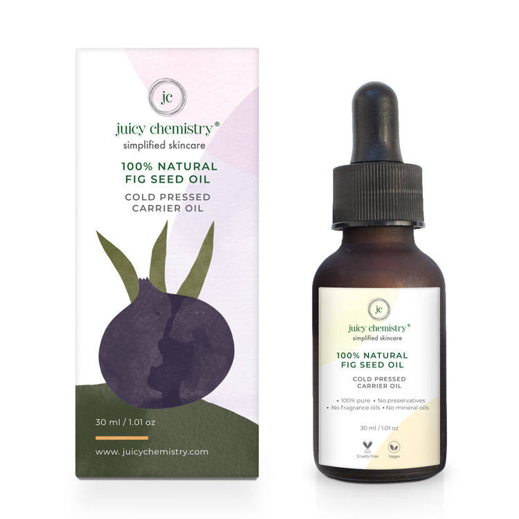Juicy Chemistry 100 Natural Fig Seed Cold Pressed Carrier Oil