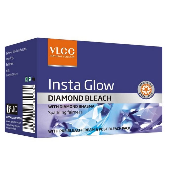 Buy Vlcc Insta Glow Diamond Bleach 30 G Online Vlcc Bleach