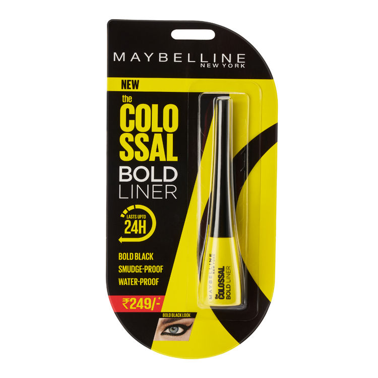 Buy Maybelline New York Colossal Bold Eyeliner, Black, 3g - Purplle