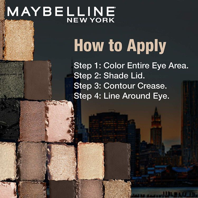 Maybelline New York The 24K Gold Nude Palette Eyeshadow 