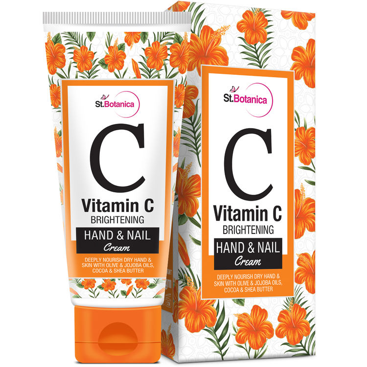 Buy St Botanica Vitamin C Brightening Hand And Nail Cream 50 G Online Purplle