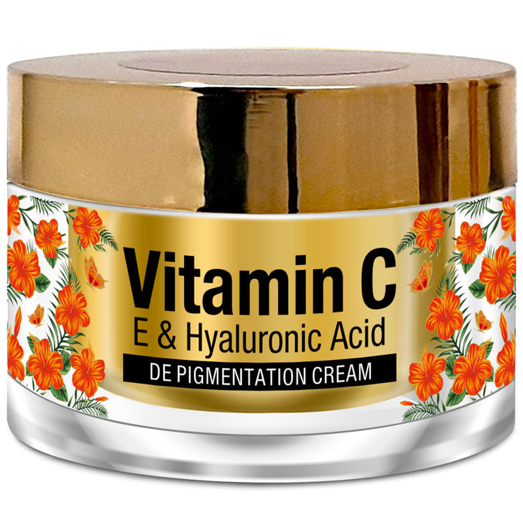 Buy St.Botanica Vitamin C, E & Hyaluronic Acid DePigmentation Cream