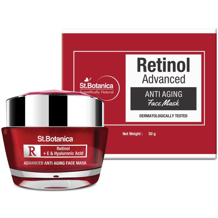 StBotanica Retinol Advanced Anti-Aging Face Mask (50gm)