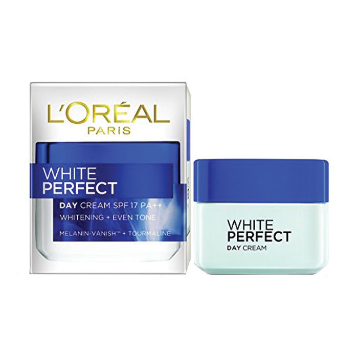 Buy L Oreal Paris White Perfect Fairness Control Moisturizing Day Cream Spf 17 Pa 50 Ml Online At Purplle Com In 1 week of using this face moisturizer skin feels smoother and in 4 weeks of use replenish skin with collagen: purplle