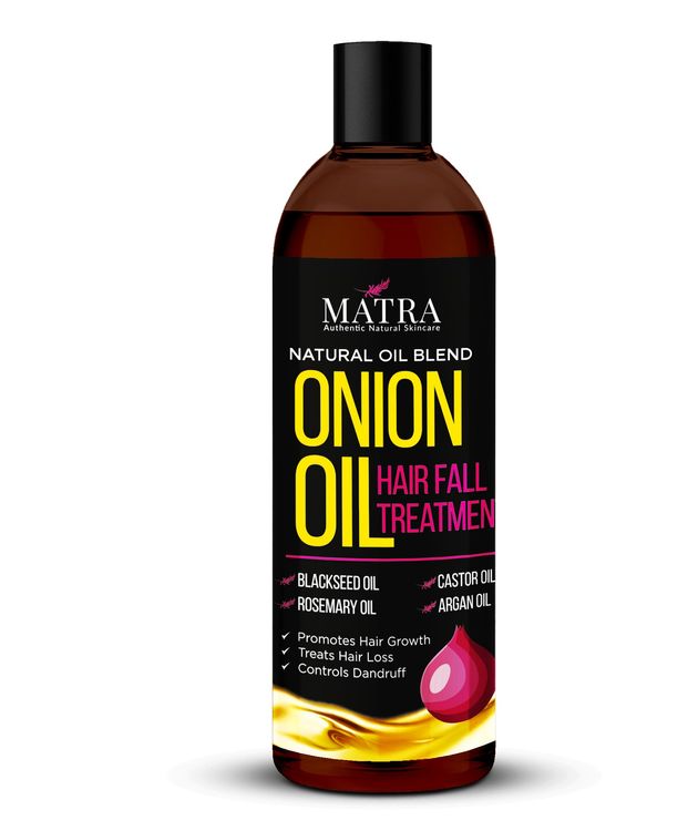 Matra Onion Hair Growth Oil With Blackseed Oil Castor Oil Argan Oil Hair Fall And Dandruff Treatment 100 Ml