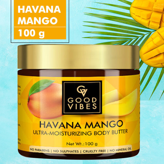 Good Vibes Ultra-Moisturizing Body Butter - Havana Mango (100 g)