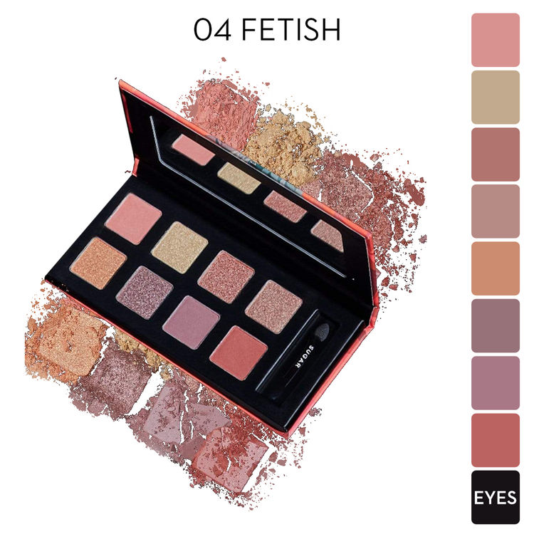 Buy SUGAR Cosmetics Blend The Rules Eyeshadow Palette - 04 Fetish (Nudes) (10.4 g) - Purplle