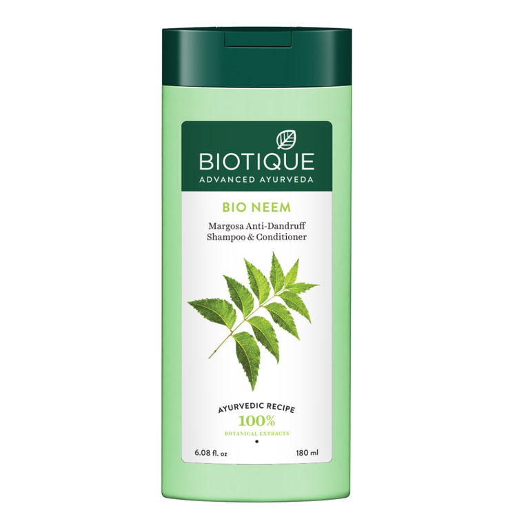 Buy Biotique Bio Neem Margosa AntiDandruff Shampoo & Conditioner (180