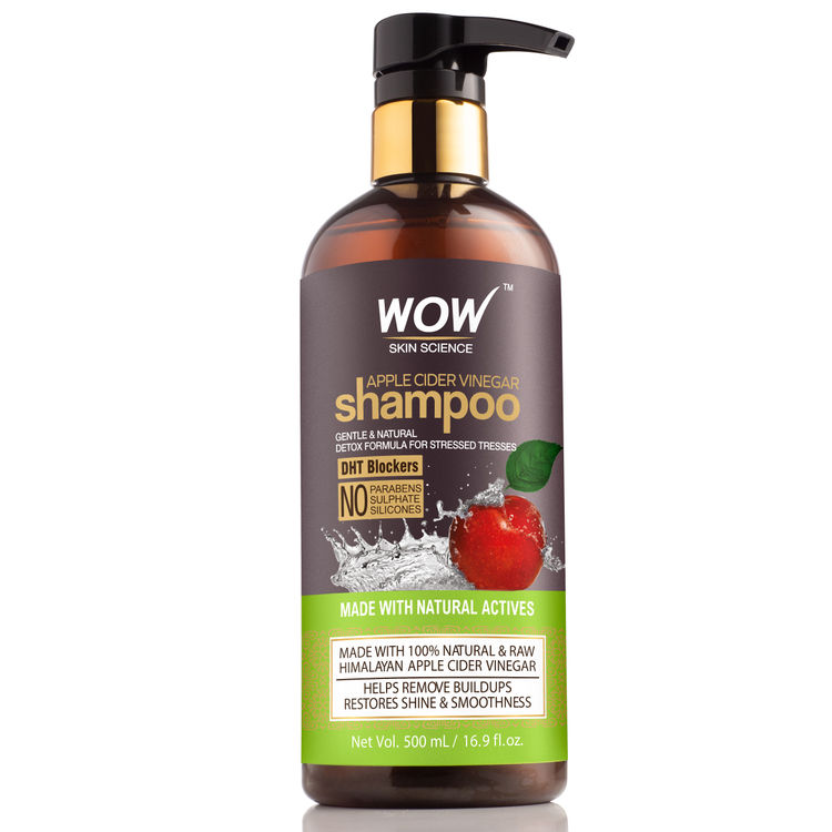 Buy WOW Skin Science Apple Cider Vinegar Shampoo (500 ml ...