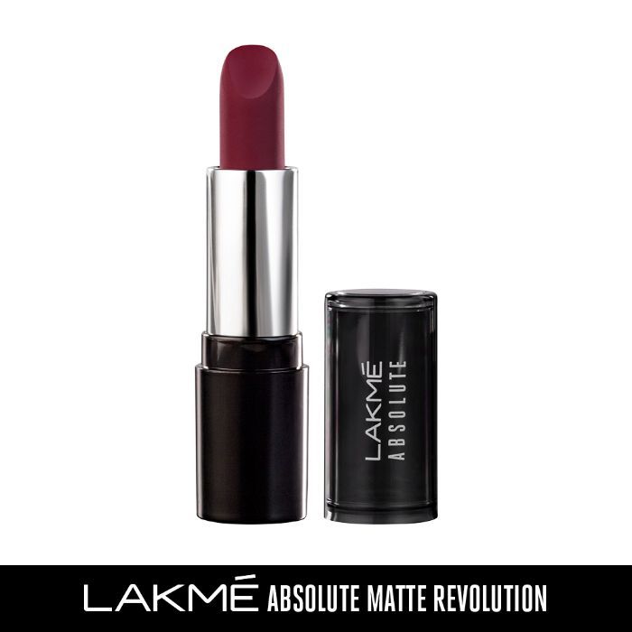 Buy Lakme Absolute Matte Revolution Lip Color - Burgundy Blast 502 (3.5