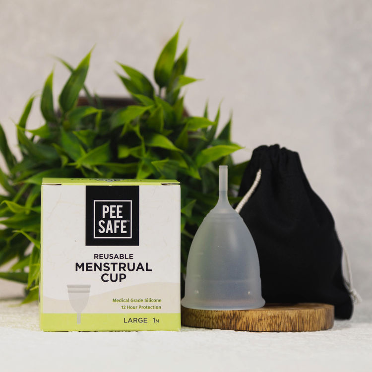 Buy Pee Safe Reusable Menstrual Cup with Medical Grade Silicone for