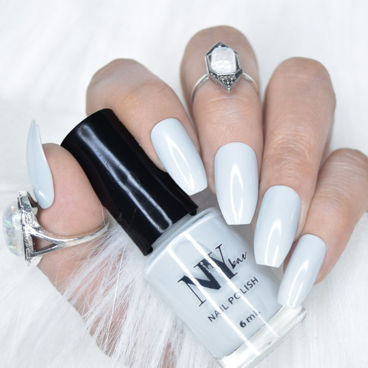 grey nail polish