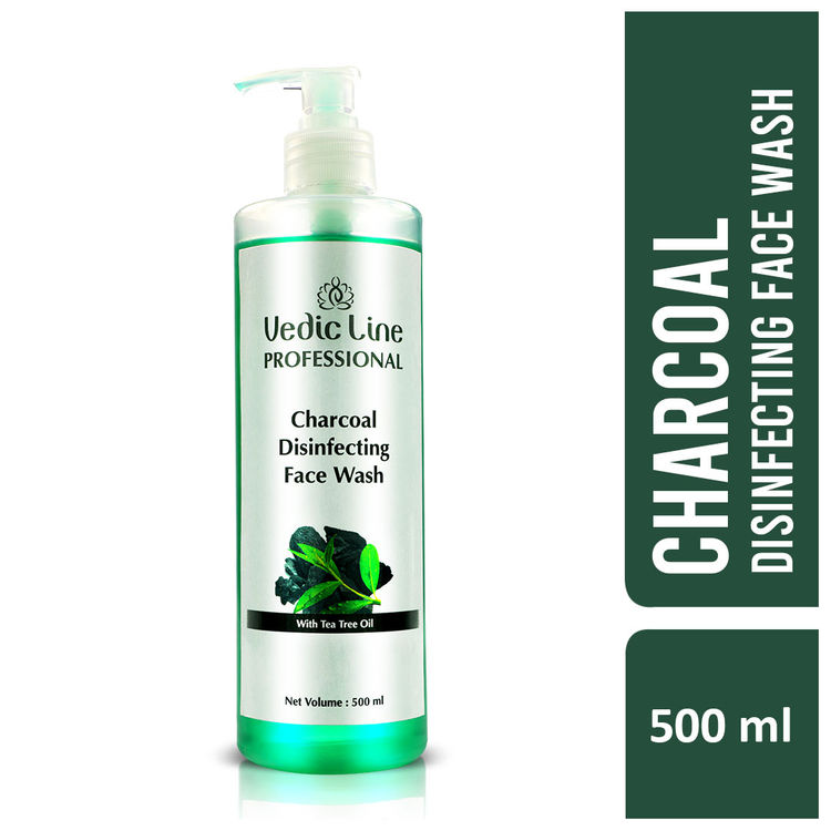 vedic line charcoal face wash