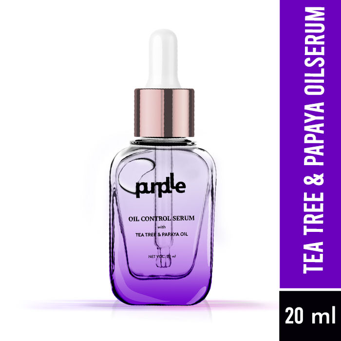 Buy Purplle Oil Control Serum with Tea Tree & Papaya Oil (10 ml) at