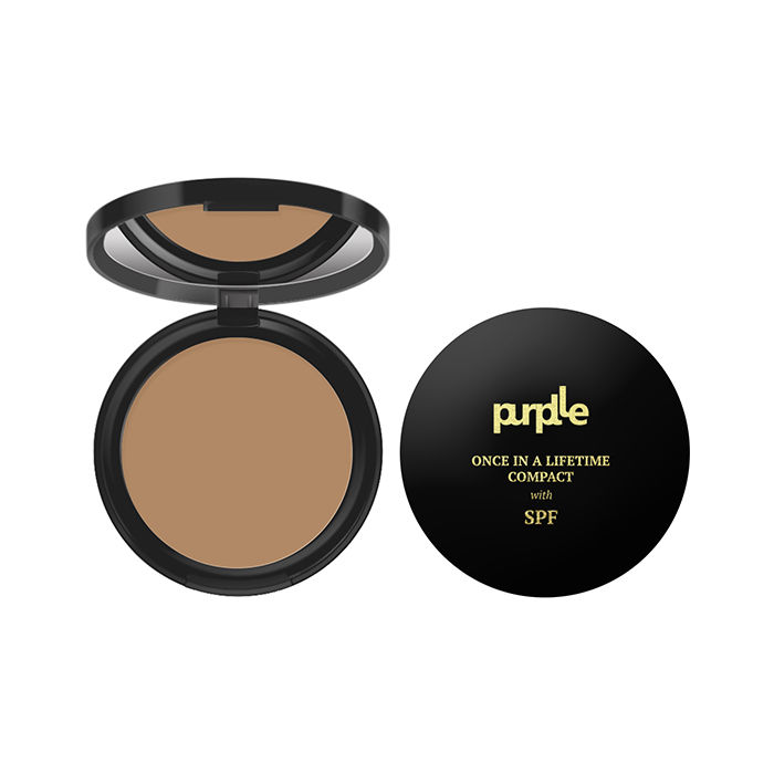 Purplle Compact Powder with SPF, For Wheatish Skin, Once In A Lifetime - That Special Almond Night 5 (9 g)