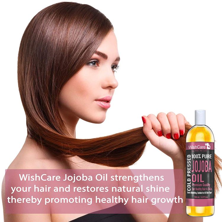 Wishcare Pure Cold Pressed Natural Unrefined Jojoba Oil