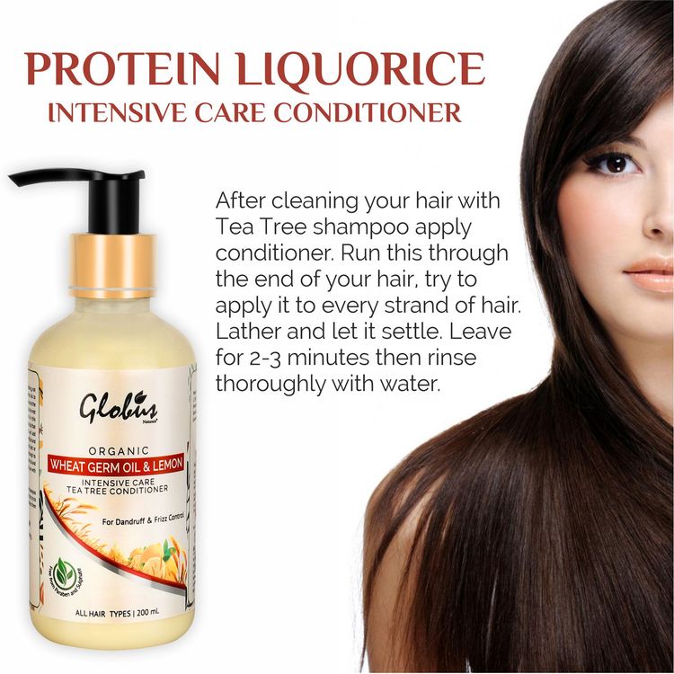 Globus Naturals Intensive Care Tea Tree Conditioner With Wheatgerm