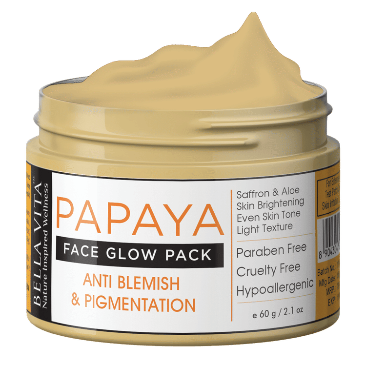 Bella Vita Organic De Tan Removal Face Pack For Fairness Whitening Skin Tightening Glow Sun Protect For Women And Men 60 G 1honey and papaya face pack. bella vita organic de tan removal face pack for fairness whitening skin tightening glow sun protect for women and men 60 g
