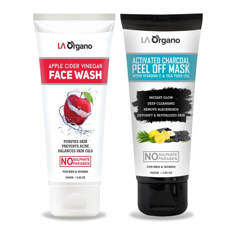Buy LA Organo Apple Cider Vinegar Face Wash (100 g ...