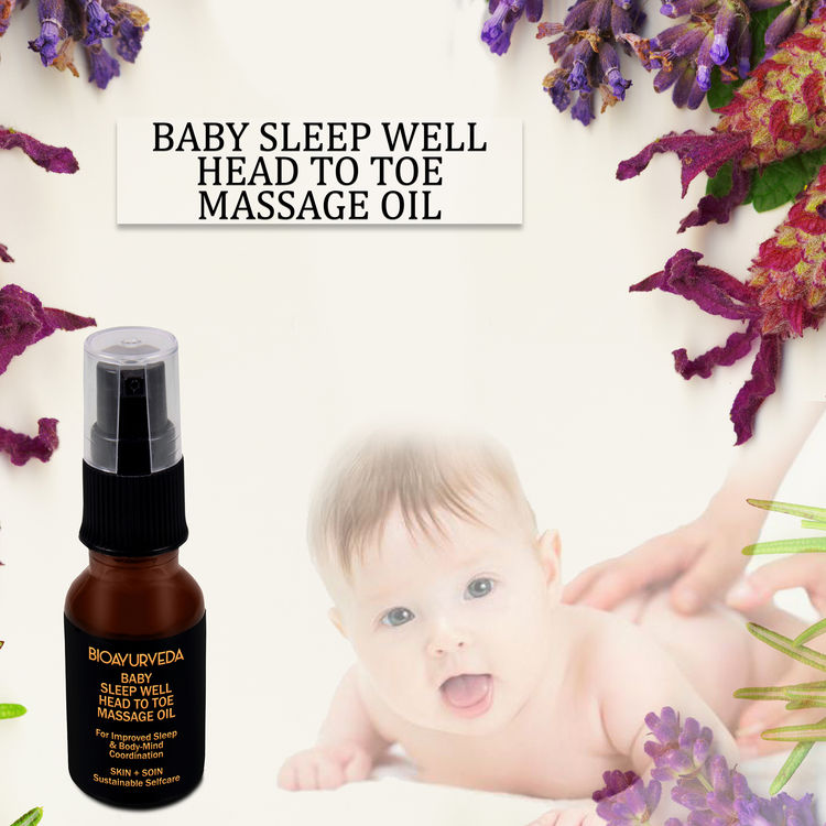 baby head massage oil
