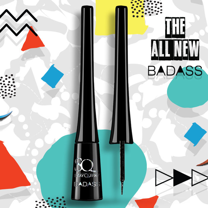 Stay Quirky Badass Eyeliner with a Badass Upgrade - Black (3.8ml)