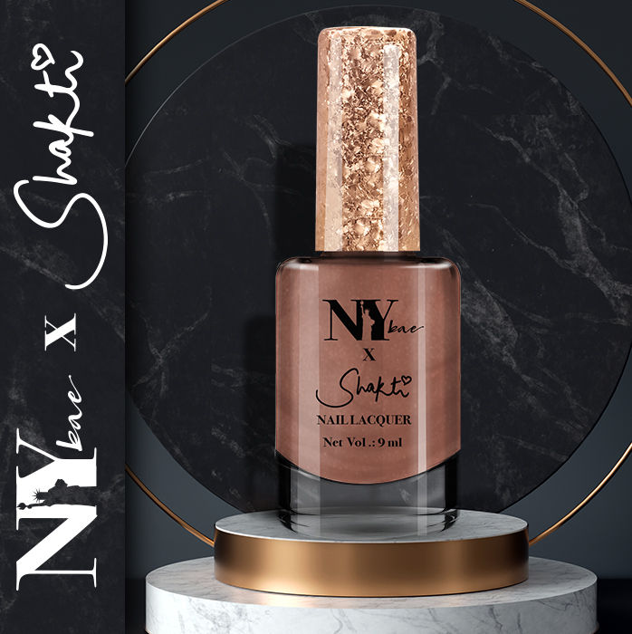 NY Bae X Shakti Nail Lacquer, Matte, Pink, Carneige Cancan 2 (9ml)