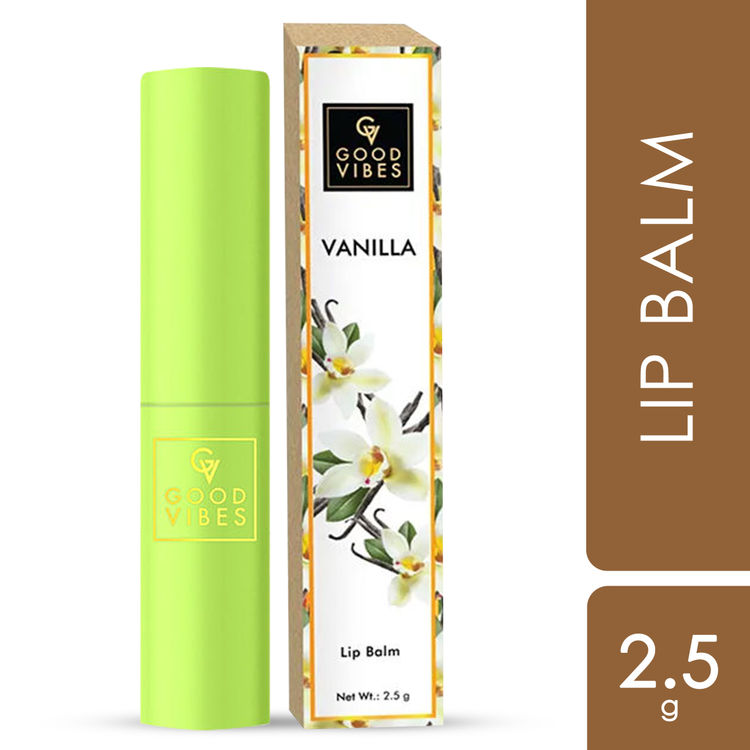 Buy Good Vibes Lip Balm, Vanilla (2.5 gm) - Purplle